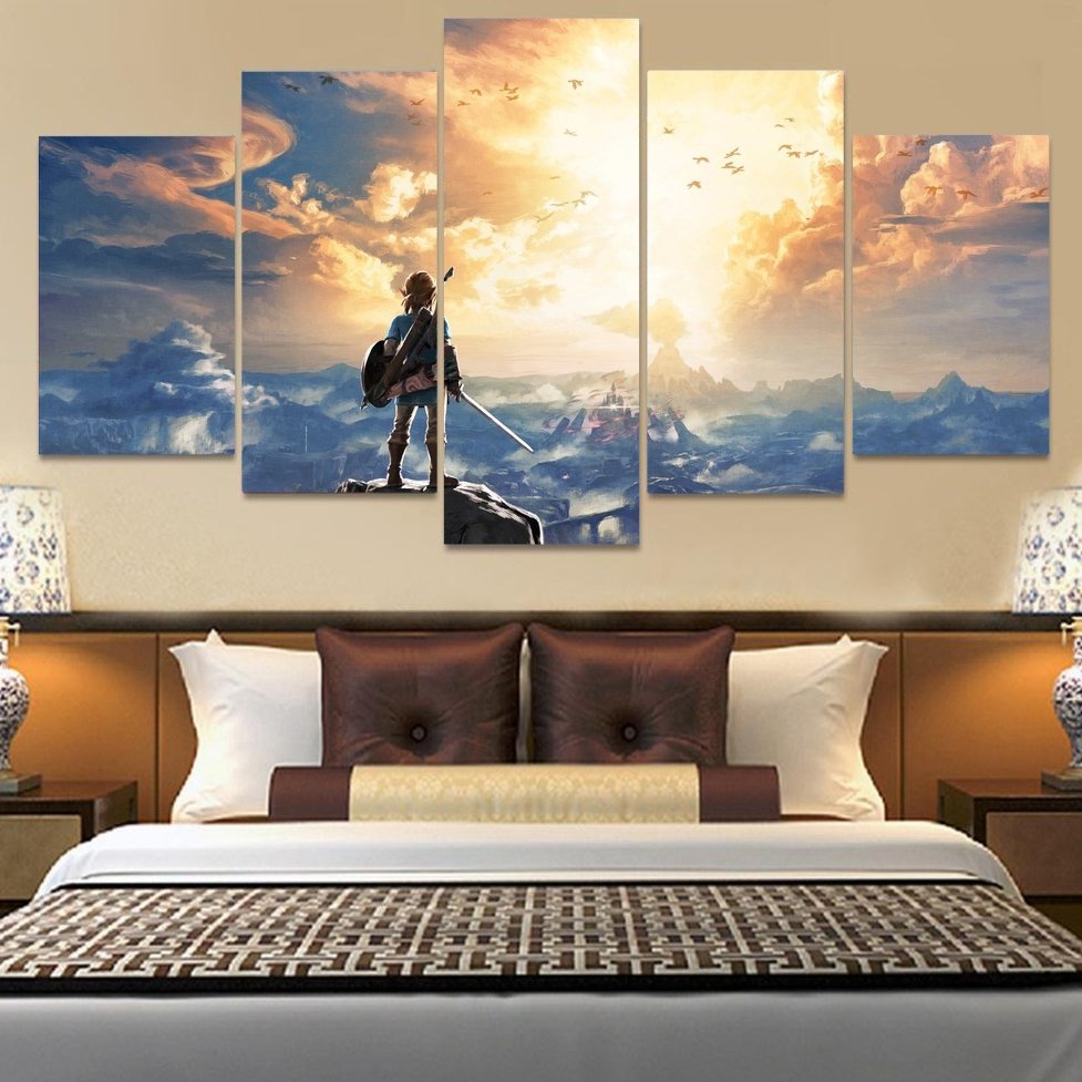Zelda Canvas Wall Art  Framed Decor Poster Print