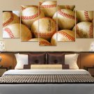 Vintage Baseball Canvas Wall Art  Framed Decor Poster Print