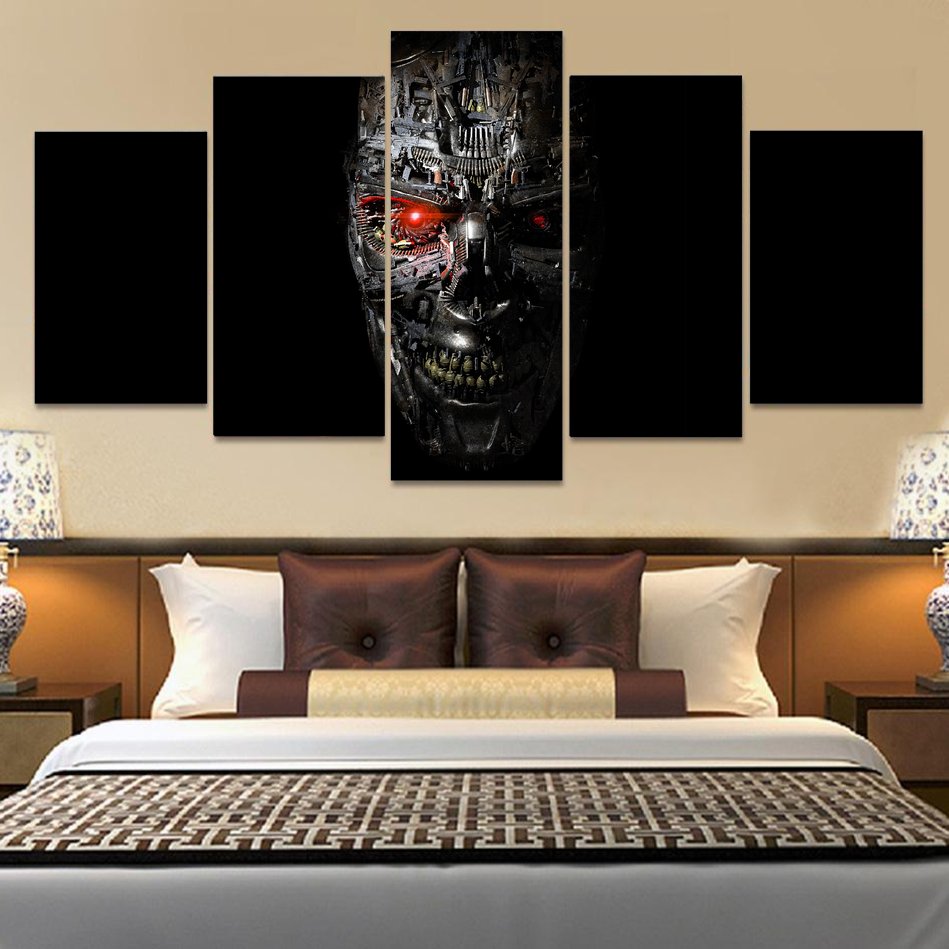 The Terminator Canvas Wall Art Framed Decor Poster Print