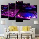 TurnTables DJ Canvas Wall Art  Framed Decor Poster Print