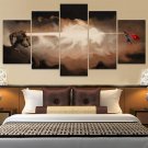 Superman VS Doomsday Canvas Wall Art  Framed Decor Poster Print
