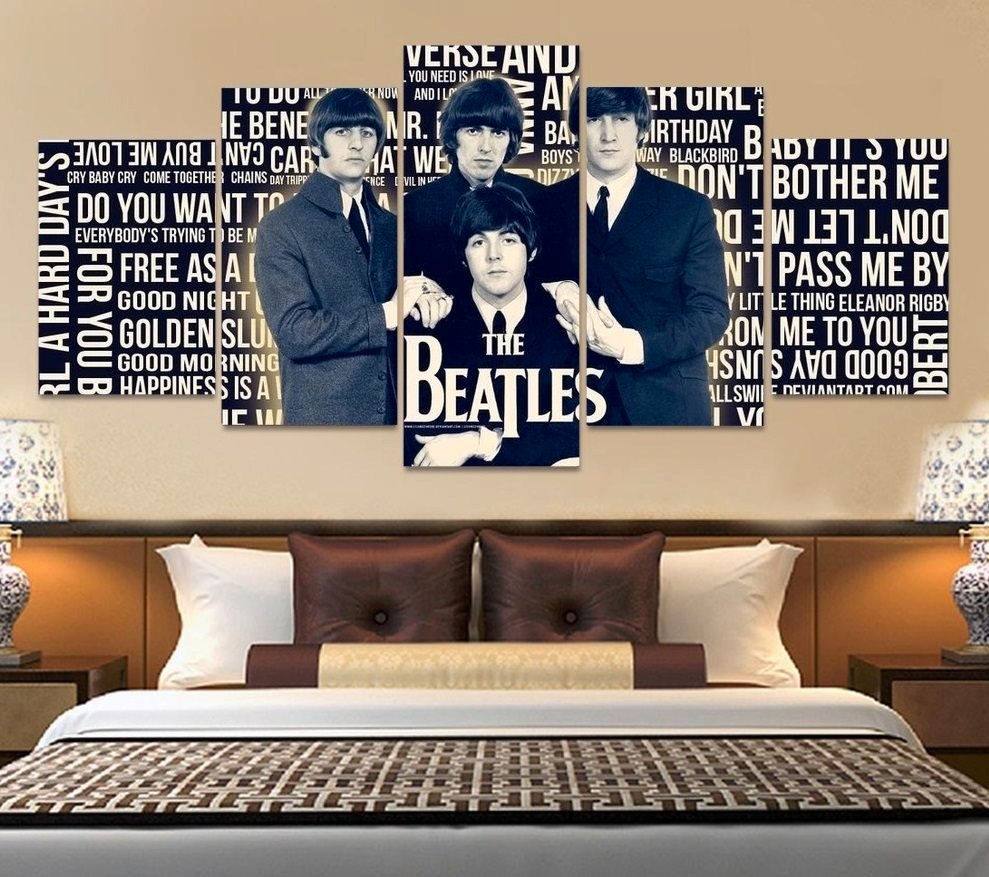 The Beatles Canvas Wall Art Framed Decor Poster Print