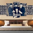 The Beatles Canvas Wall Art  Framed Decor Poster Print