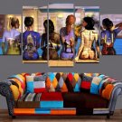 Pink Floyd Back Catalogue Canvas Wall Art  Framed Decor Poster Print