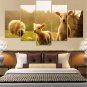 Landscape Sheep Canvas Wall Art  Framed Decor Poster Print