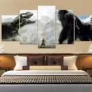 King Kong Canvas Wall Art  Framed Decor Poster Print