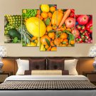 Fruits And Vegetables Canvas Wall Art  Framed Decor Poster Print