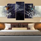 Gamer Halo Canvas Wall Art  Framed Decor Poster Print