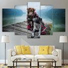 Dog Border Collie Canvas Wall Art  Framed Decor Poster Print