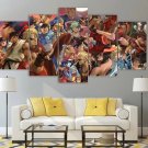 Comics Street Fighter Canvas Wall Art  Framed Decor Poster Print