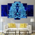 Astrology Zodiac Virgo Canvas Wall Art  Framed Decor Poster Print