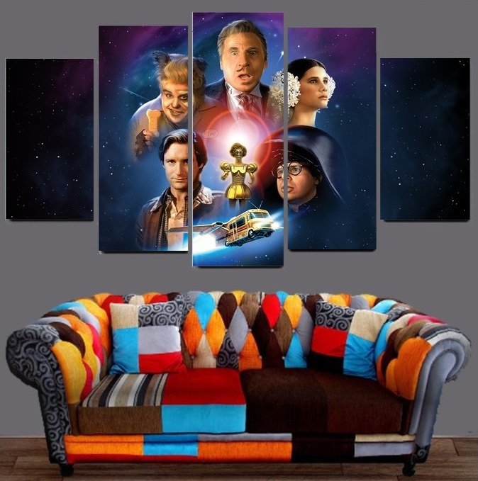 Spaceballs The Wall Art Canvas Wall Art  Framed Decor Poster Print
