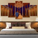 Beauty And The Beast Canvas Wall Art  Framed Decor Poster Print