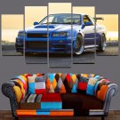 Skyline GTR Canvas Wall Art  Framed Decor Poster Print