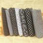 7pcs 25*25cm Cotton Fabric DIY Assorted Squares Pre-Cut Quilt Quarters Bundle