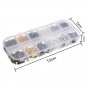 840PCS Jewelry Making Lobster Clasp Hooks 12x6mm For Necklace Bracelet Chain DIY