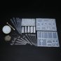 77Pcs Resin Casting Molds Kit Silicone Mold Jewelry Pendant Mould Craft DIY Set