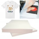 20pcs Iron On T-shirt Light Fabric A4 Heat Transfer Paper for Inkjet Printer Kit