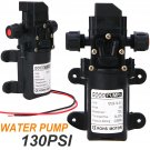 12V 130PSI 6L/Min Water High Pressure Diaphragm 70W Self Priming Pump Plastic