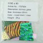 3 bags COE90 Dichroic Glass Mix Color & Shapes Fusing in Glass Microwave Kiln
