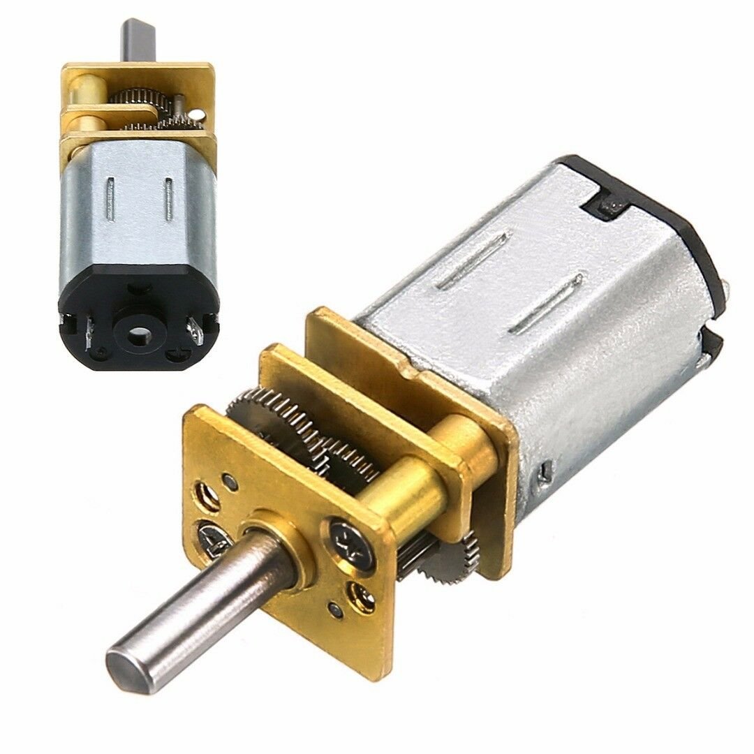 60 RPM DC 6V 0.3A High Torque Mini Electric DC Geared Motor For Robot Tool Kit