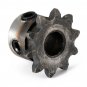 1pcs 8mm Bore 10 Teeth 10T Metal Pilot Motor Gear Roller Chain Drive Sprocket