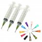10CC Syringe SMT SMD PCB Solder Paste Adhesive Glue Liquid Dispenser Needles Set
