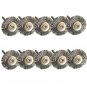10pcs 25mm Diameter Wire Wheel Polish Brushes For Rotary Tool Grinder Accessory