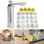 Aluminum Atlas Deluxe Biscuit Maker Cookie Stamp Press Bakeware Cookie Tool Kit