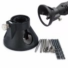 Rotary Multi Tool Cutting Guide HSS Router Drill Bits Kit Attachment Cutters Set