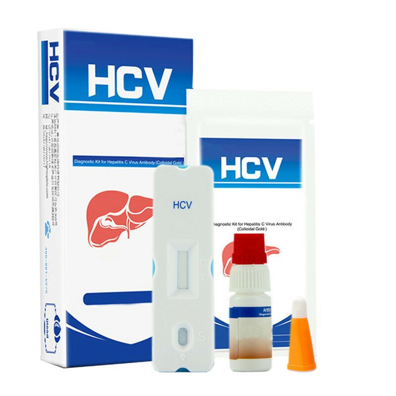 Rapid HCV(Hepatitis C Virus) Test Screen Kit Check At Home Private STI
