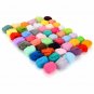 50 Color Soft Wool Fibre Felt Needle Tool Set Felting Mat Starter Craft Tool Kit