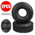 2pcs Set 1.9 Inch G8 Rock Crawler Tires w/Memory Foam EP RC Cars SCX10 90046 D90