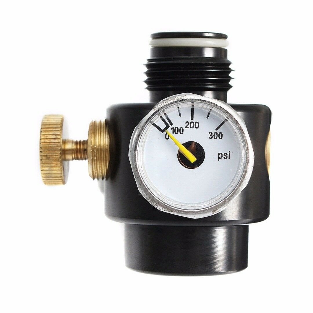 High Pressure Compress Air Tank Regulator Paintball Co2 Valve 0200psi