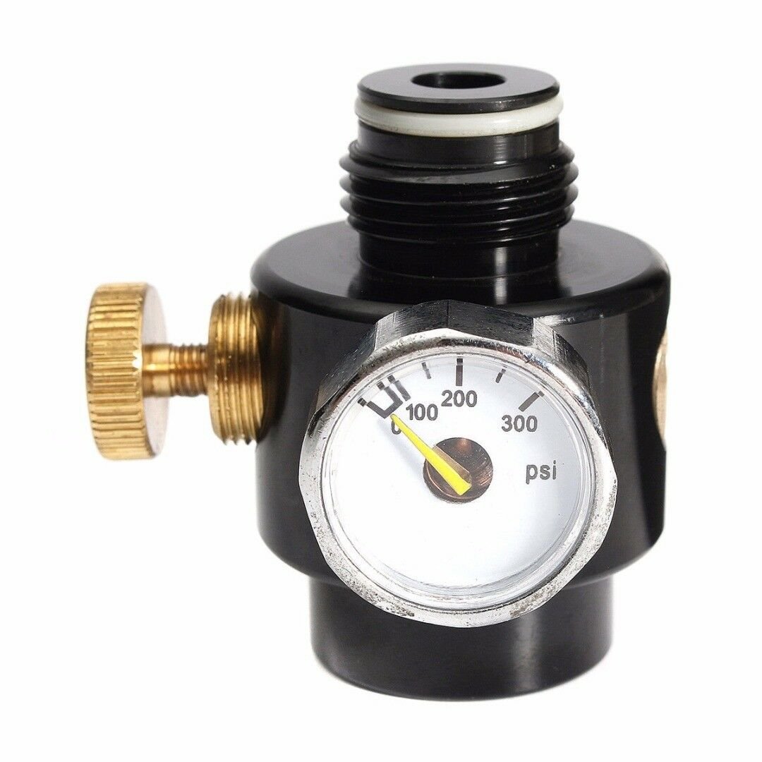 High Pressure Compress Air Tank Regulator Paintball Co2 Valve 0200psi