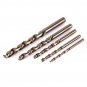 5Pcs HSS-CO High Speed Steel M35 5%Cobalt Drill Bits Tool Set 4/5/6/8/10mm