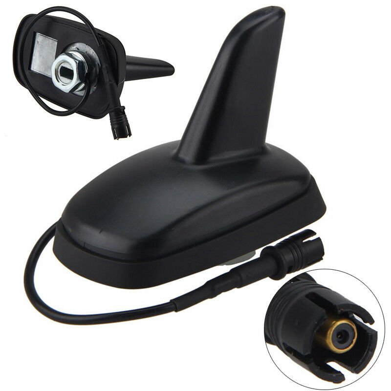 Roof Shark Fin Antenna For VW GOLF JETTA MK5 MK4 PASSAT B5 B5.5 Wagon Audi Black