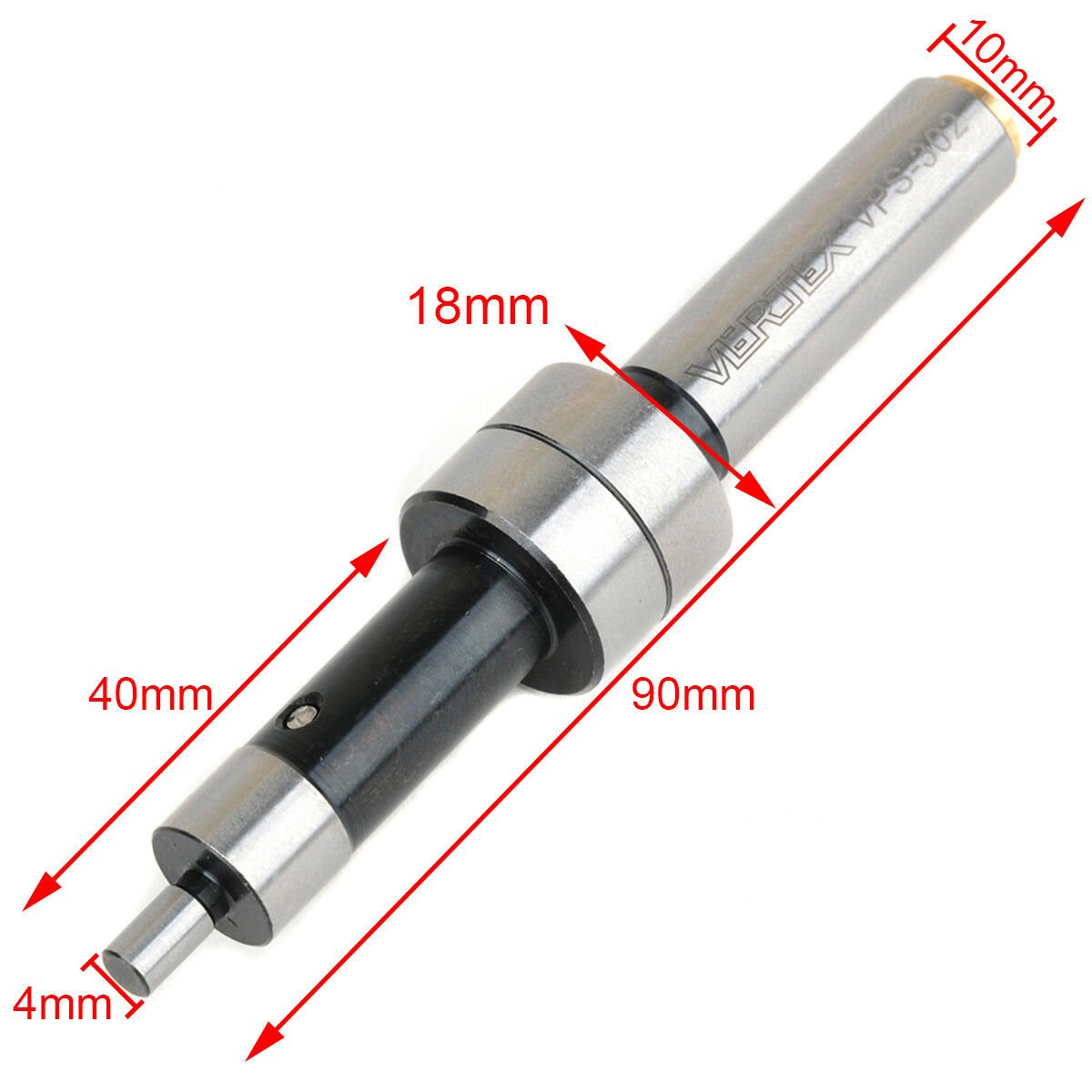 CE-420 Machine Tool Edge Finder Speed Shank 10mm Tip 4mm For CNC ...