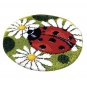 Latch Hook Cushion Kits Ladybug Rug Cushion Beetle Carpet Hooking Patterns Kits