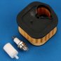 Fuel Filter Air Filter Kit For Husqvarna 385 385XP 390 390XP Spark Plug Garden