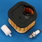 Fuel Filter Air Filter Kit For Husqvarna 385 385XP 390 390XP Spark Plug Garden