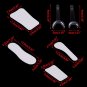 4X Dental Stainless Steel Mirror Reflector 10X T-Shaped Cheek Retractors Opener