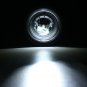 6.5" Universal Motorcycle Halo Ring Blue Led Headlight For Honda Cafe Racer 12V