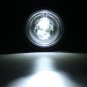 6.5" Universal Motorcycle Halo Ring Blue Led Headlight For Honda Cafe Racer 12V
