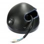 6.5" Universal Motorcycle Halo Ring Blue Led Headlight For Honda Cafe Racer 12V