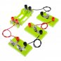 Electric Circuit Kits Children School Science Toys DIY Montessori Learning Funny