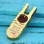 U Shape Pool Cue Tip Stick Shaper/Scuffer/Tapper/Burnisher Repairer Tool Gold
