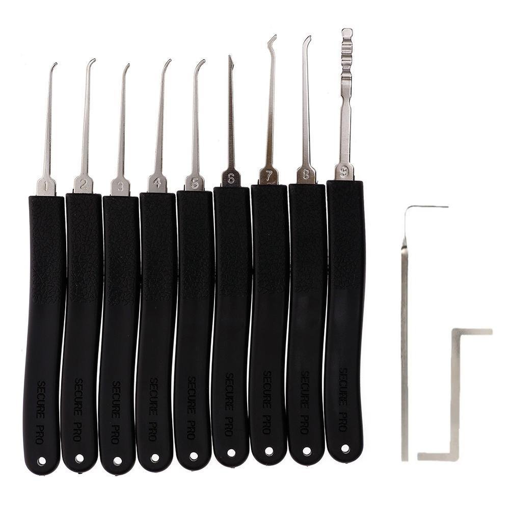 11PCS Door Lock Quick Unlock Tools Set Practice Locksmith Tool