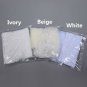 White Ivory Cathedral Wedding Bridal Veils Lace Applique Edge Veil With Comb 3M