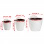 Self-watering Plant Flower Pot Wall Hanging Plastic Planter House Garden Cute